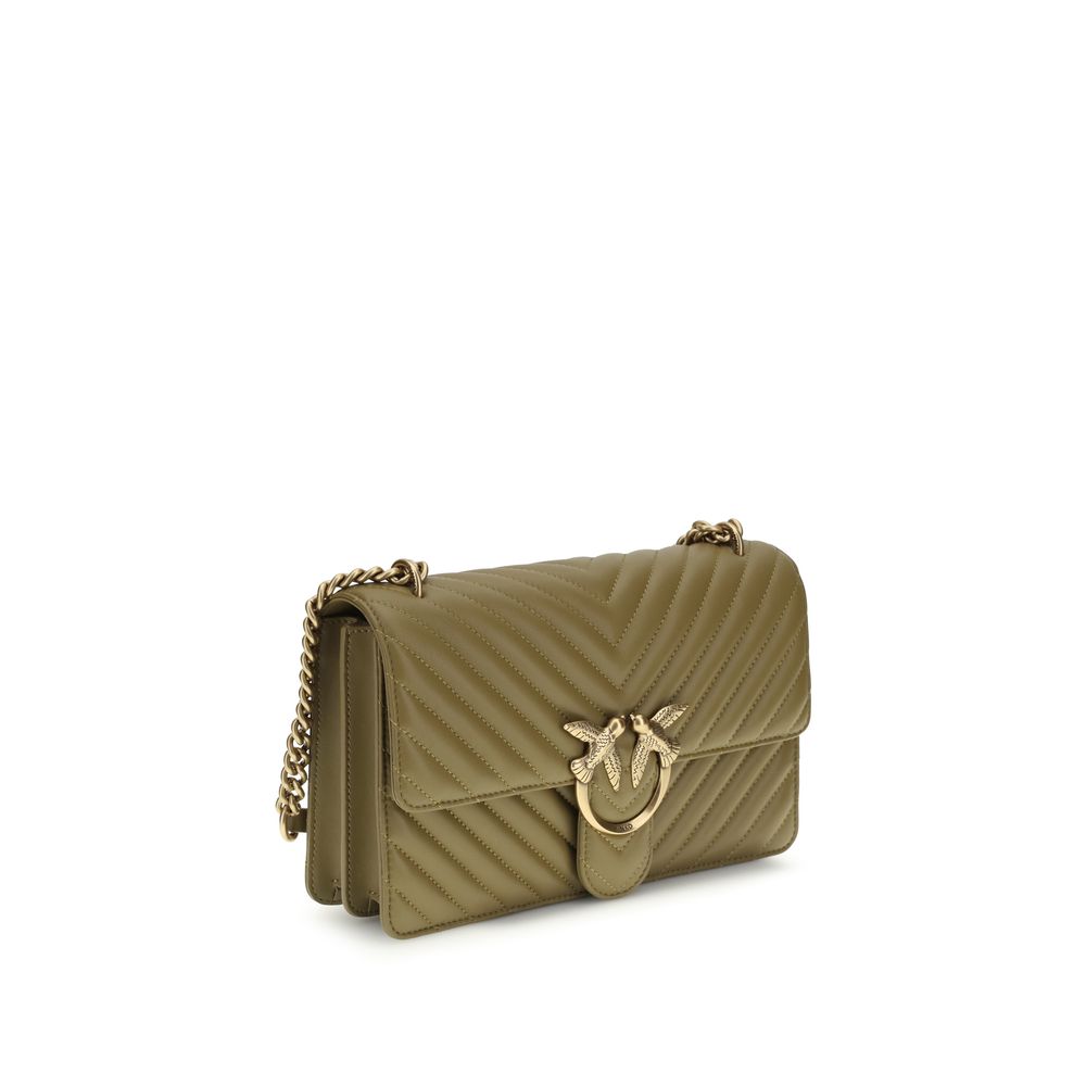 Bicolor Calf Leather Bos Taurus Shoulder Bag