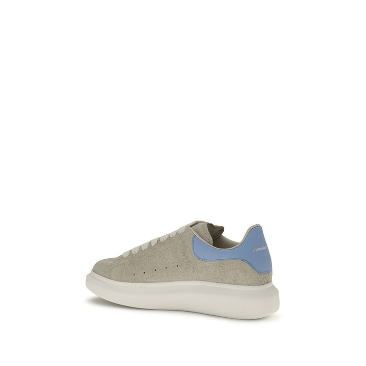 Beige Calf Leather Bos Taurus Chunky Sneakers