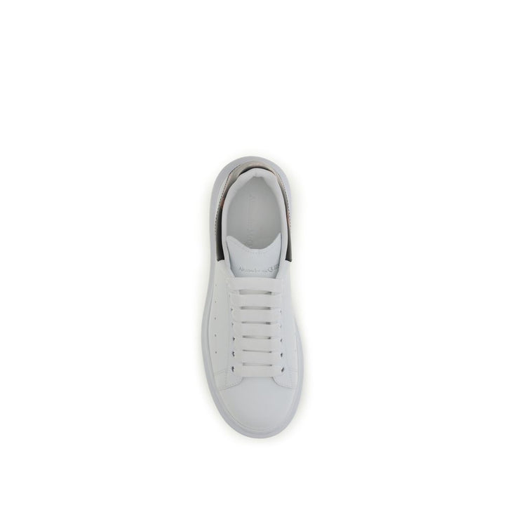 White Calf Leather Bos Taurus Chunky Sneakers