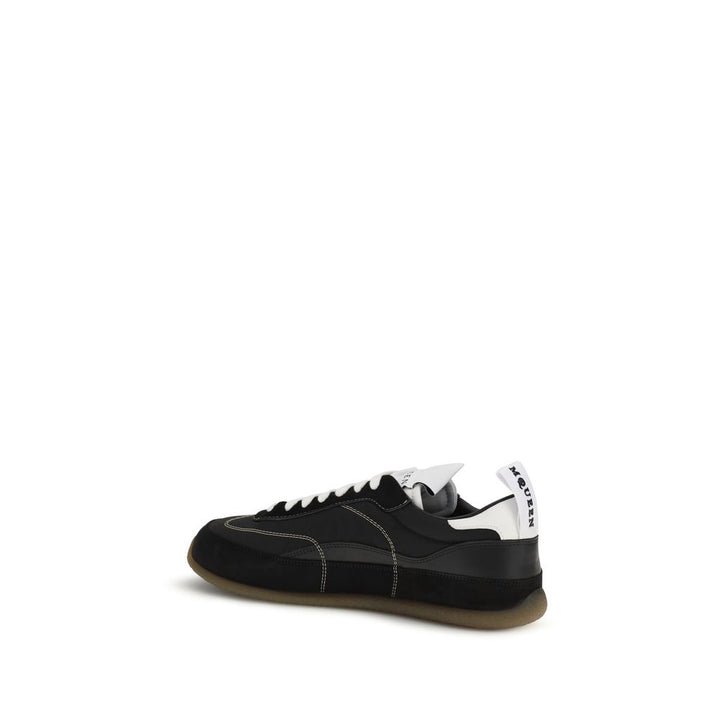Black Calf Leather Bos Taurus Low Top Sneakers