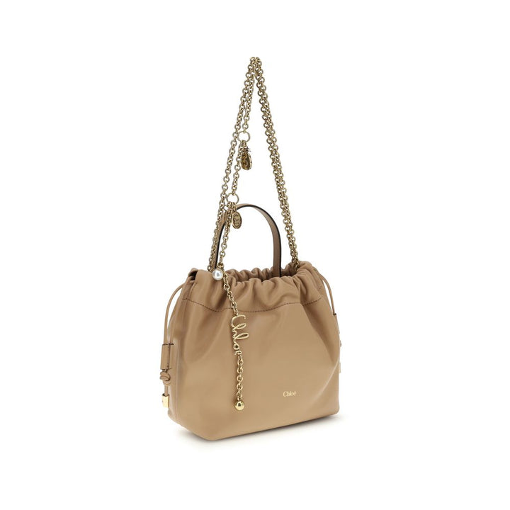 Beige Lamb Ovis Aries Aries Shoulder Bag