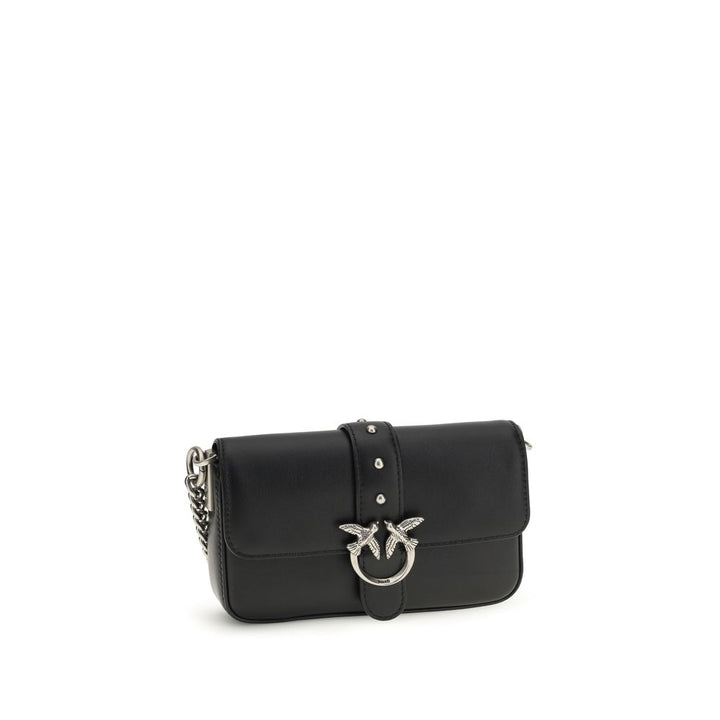 Black Calf Leather Bos Taurus Shoulder Bag