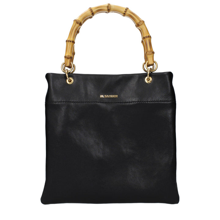 Black Leather Handbag