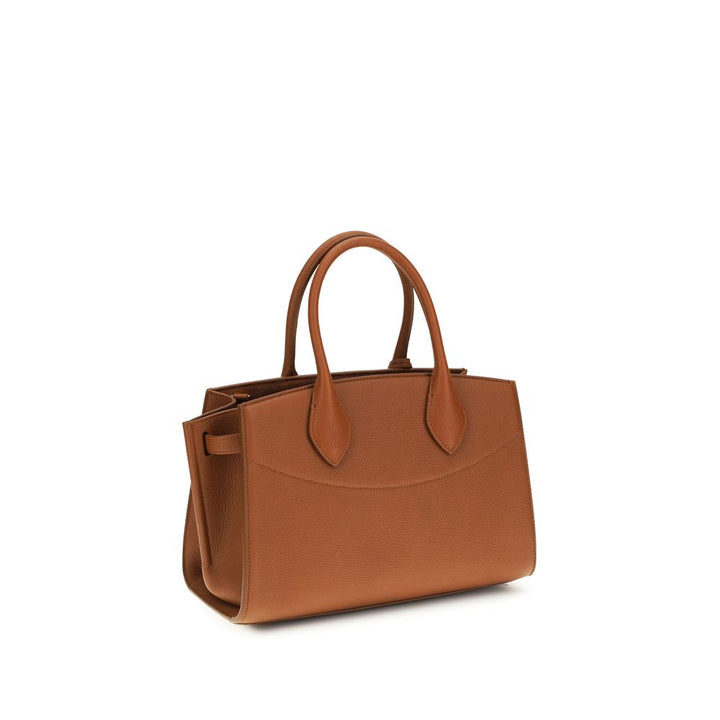 Brown Calf Leather Bos Taurus Handbag