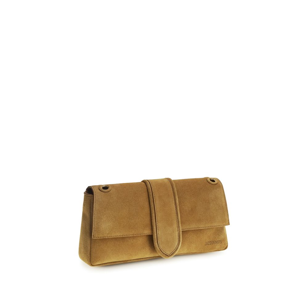 Beige Calf Leather Bos Taurus Shoulder Bag