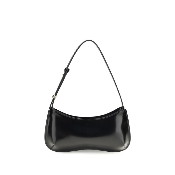 Black Calf Leather Bos Taurus Shoulder Bag