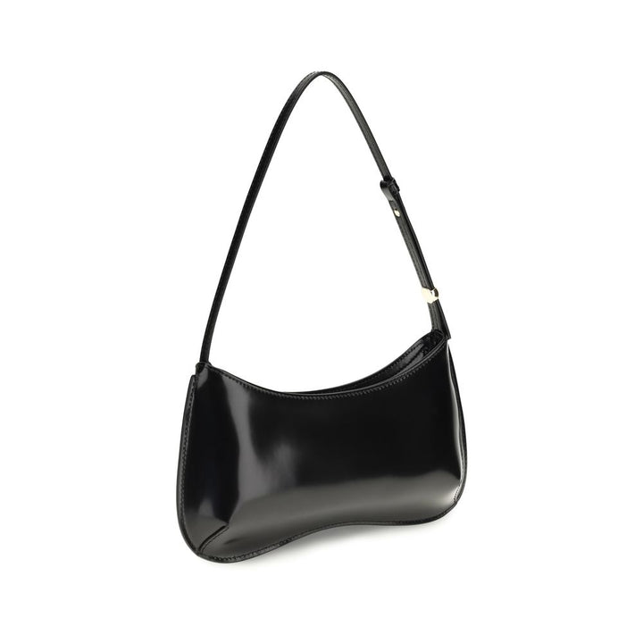 Black Calf Leather Bos Taurus Shoulder Bag