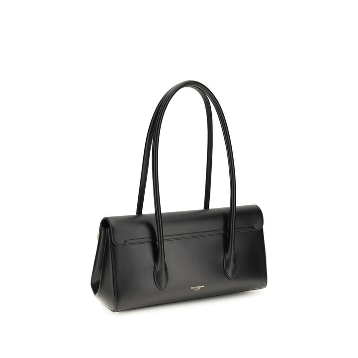 Black Calf Leather Bos Taurus Shoulder Bag