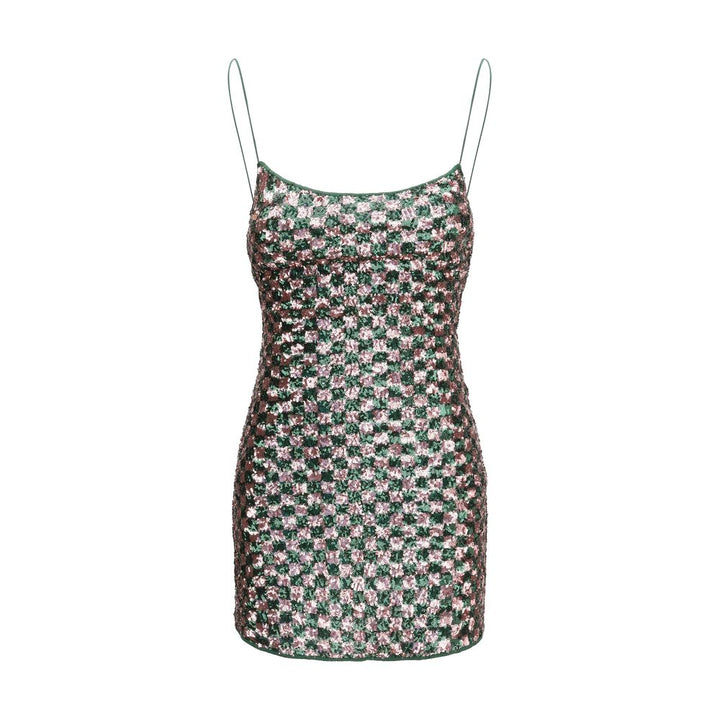 Multicolor Polyester Cocktail Dress