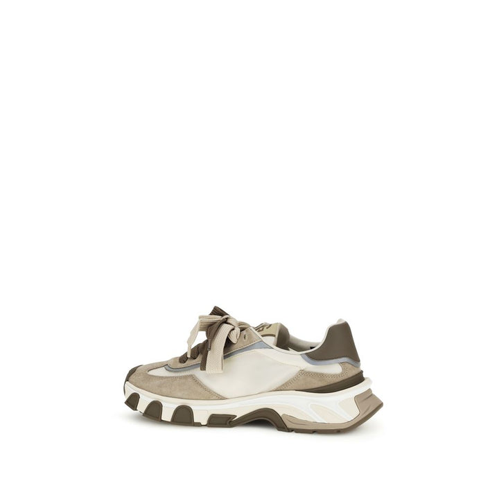 Multicolor Calf Leather Bos Taurus Athletic Sneakers