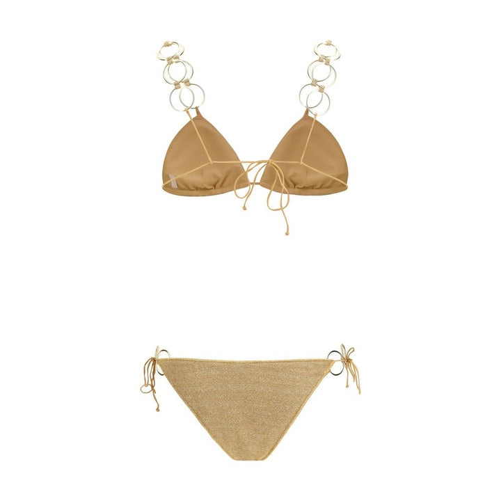 Gold Polyamide Bikini