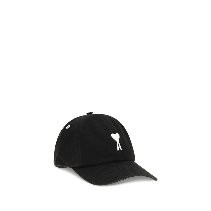 Black Cotton Cap (Baseball Hat)