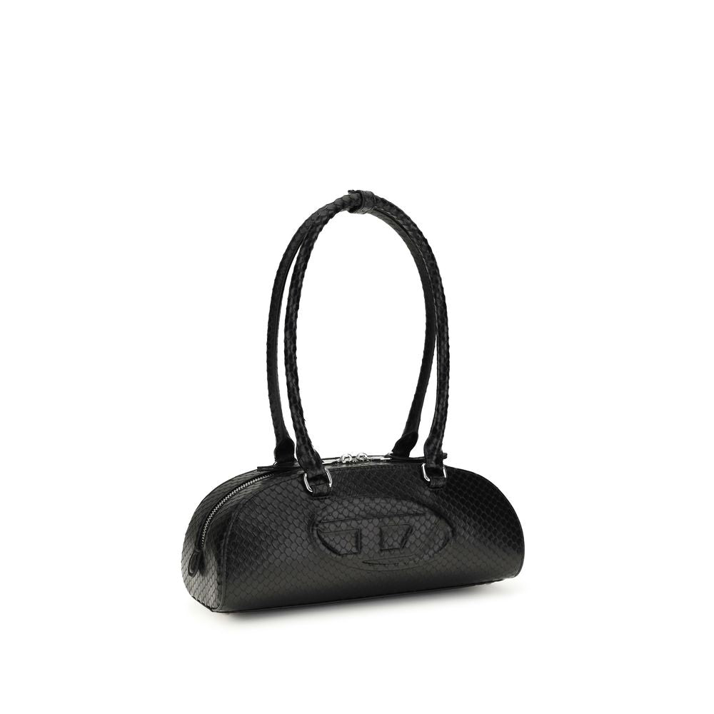 Black Calf Leather Bos Taurus Shoulder Bag