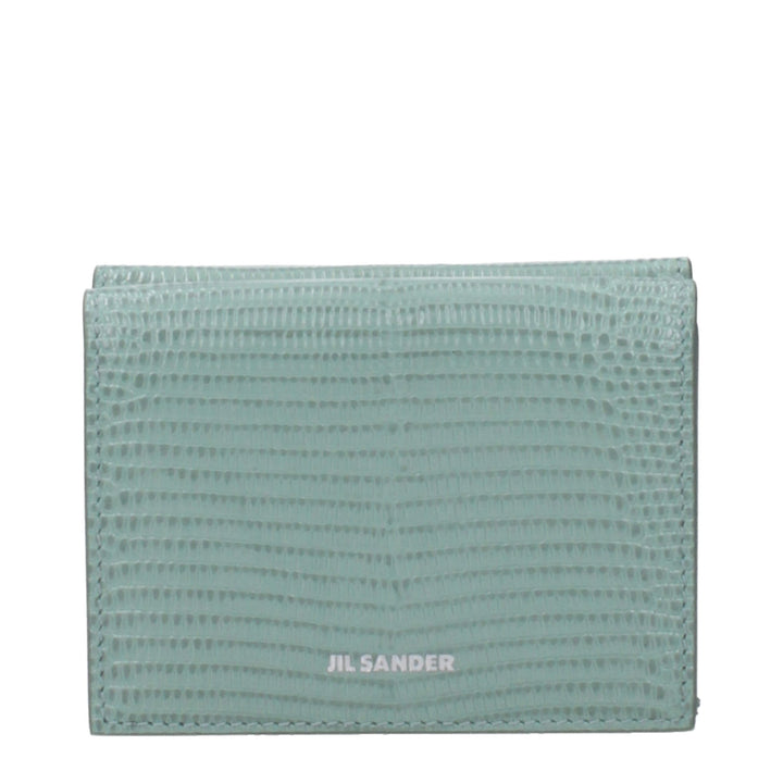 Green Leather Wallet