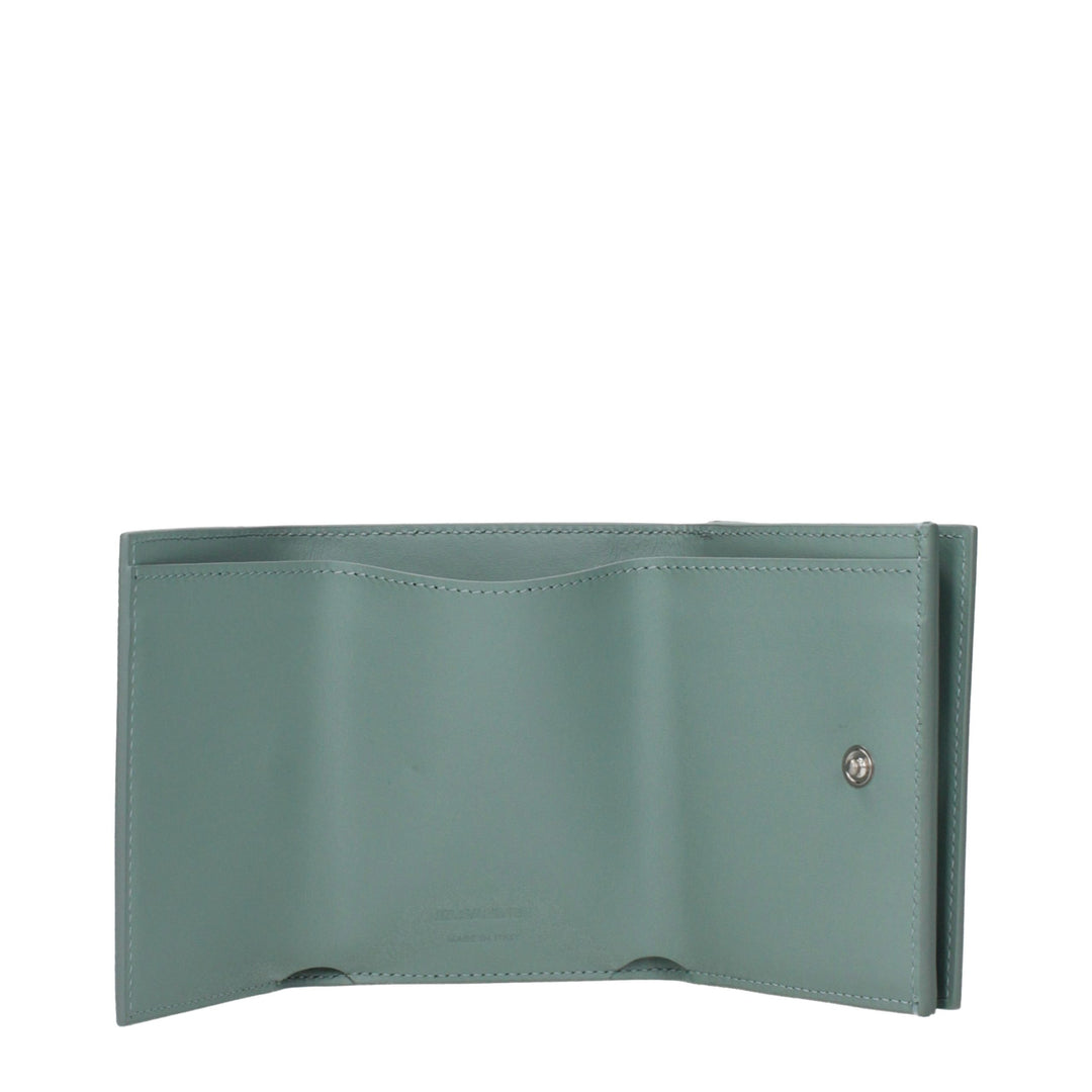 Green Leather Wallet