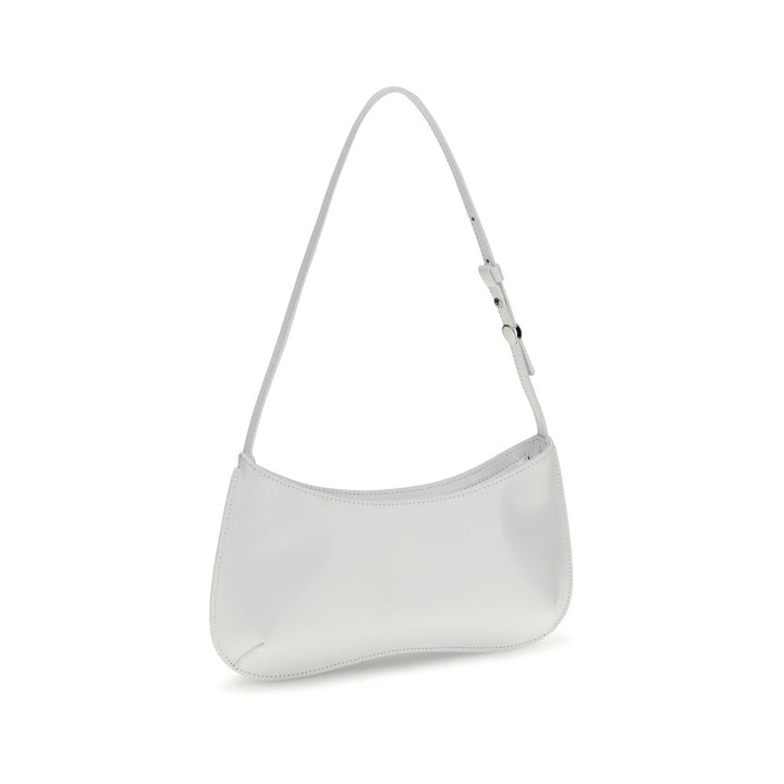 White Calf Leather Bos Taurus Shoulder Bag