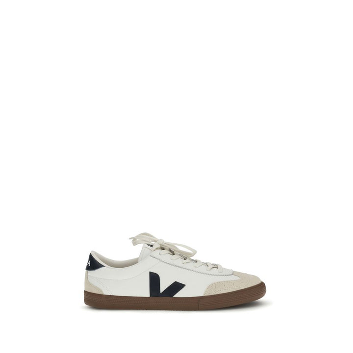White Calf Leather Bos Taurus Athletic Sneakers
