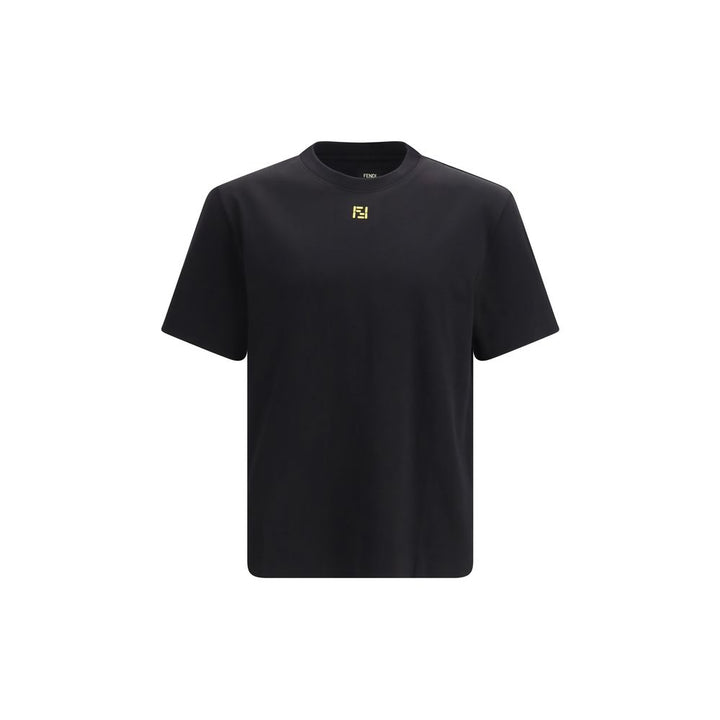 Black Cotton T-Shirt