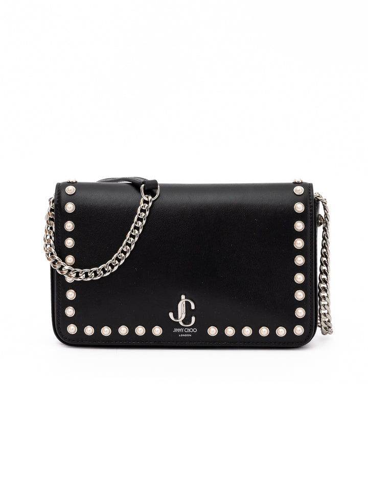 Black Leather Crossbody Bag