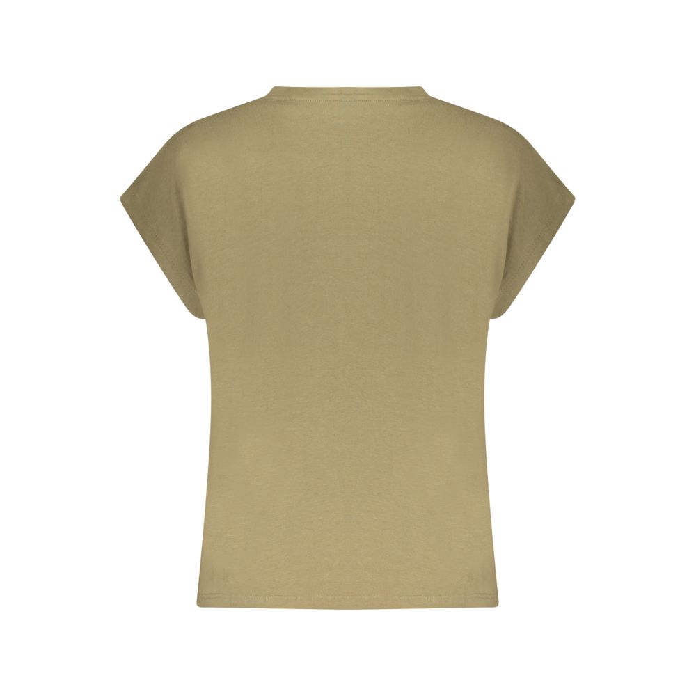 Green Organic Cotton Women T-Shirt