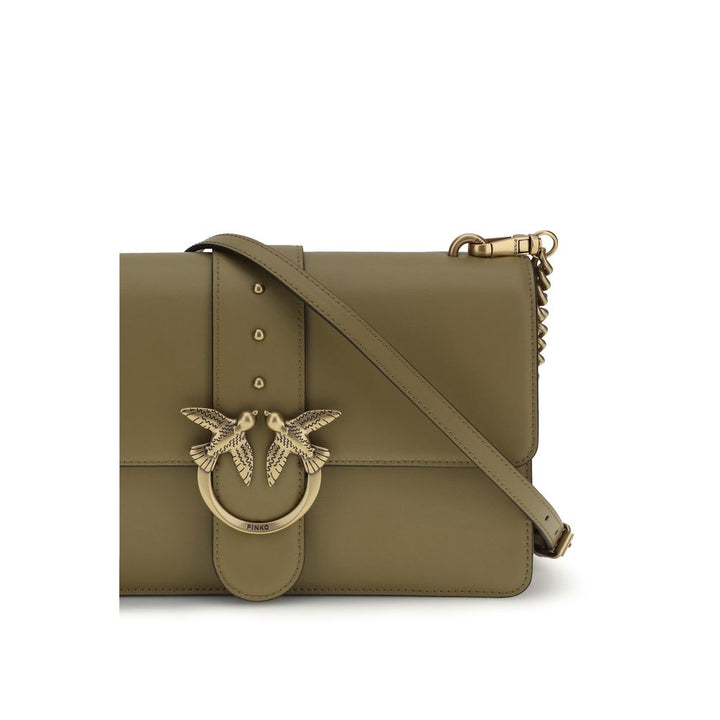 Bicolor Calf Leather Bos Taurus Shoulder Bag