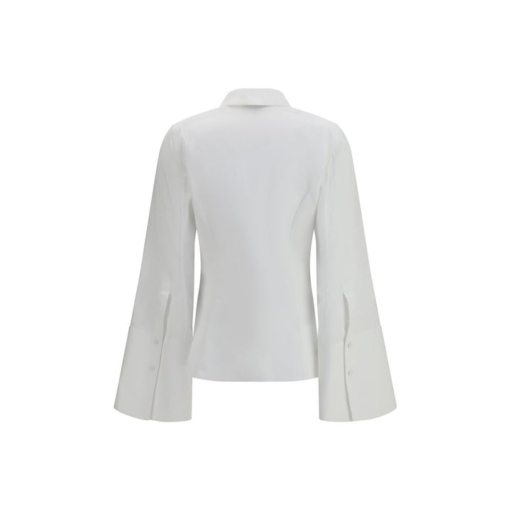 White Cotton Dress Shirt