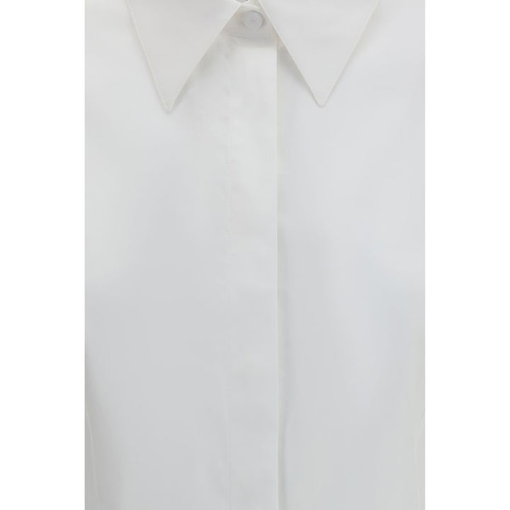 White Cotton Dress Shirt