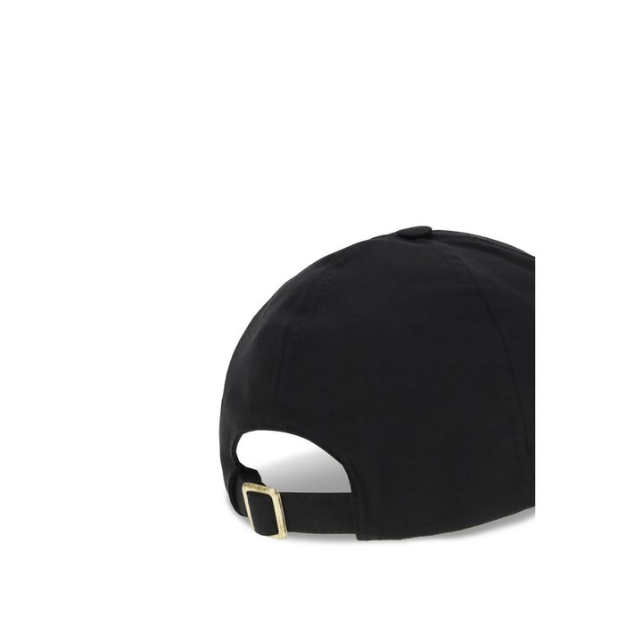 Black Cotton Cap (Baseball Hat)