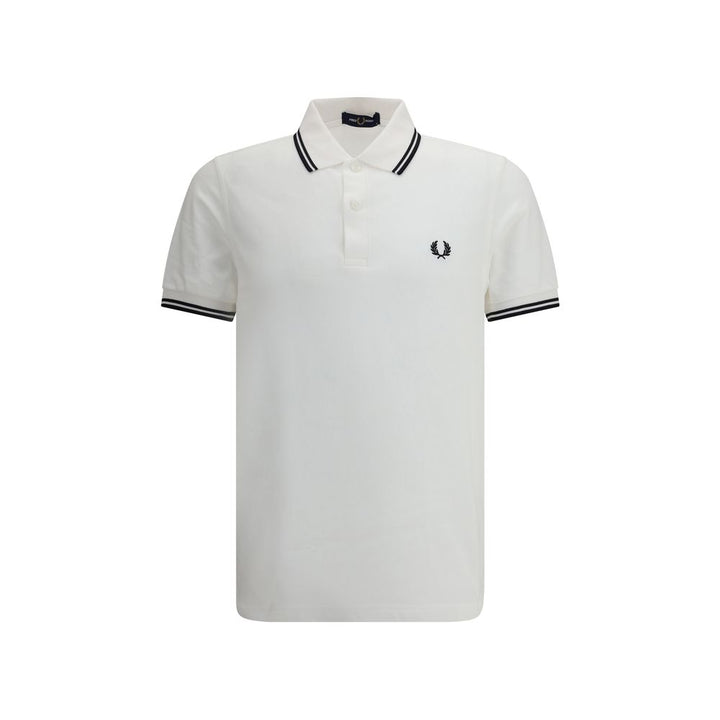 White Cotton Polo Shirt