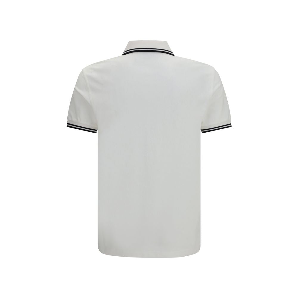 White Cotton Polo Shirt