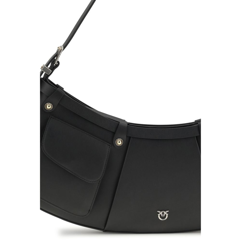 Black Calf Leather Bos Taurus Shoulder Bag