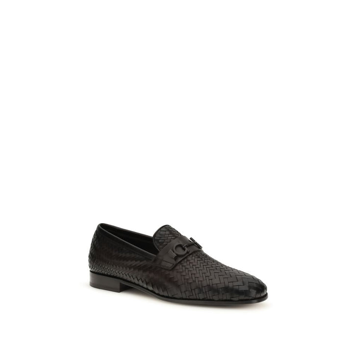 Brown Calf Leather Bos Taurus Slip-On Loafers