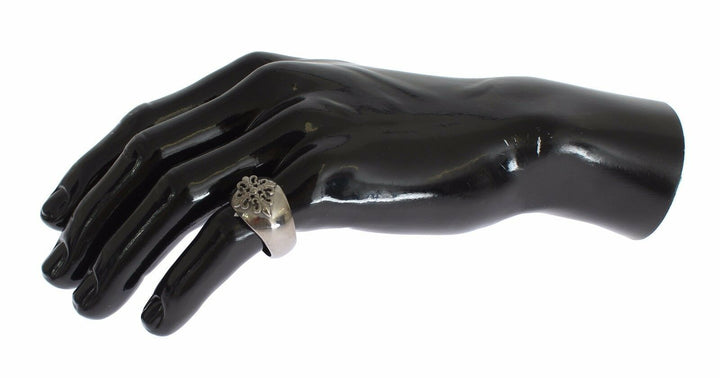 Silver 925 Sterling Authentic  Crest Ring