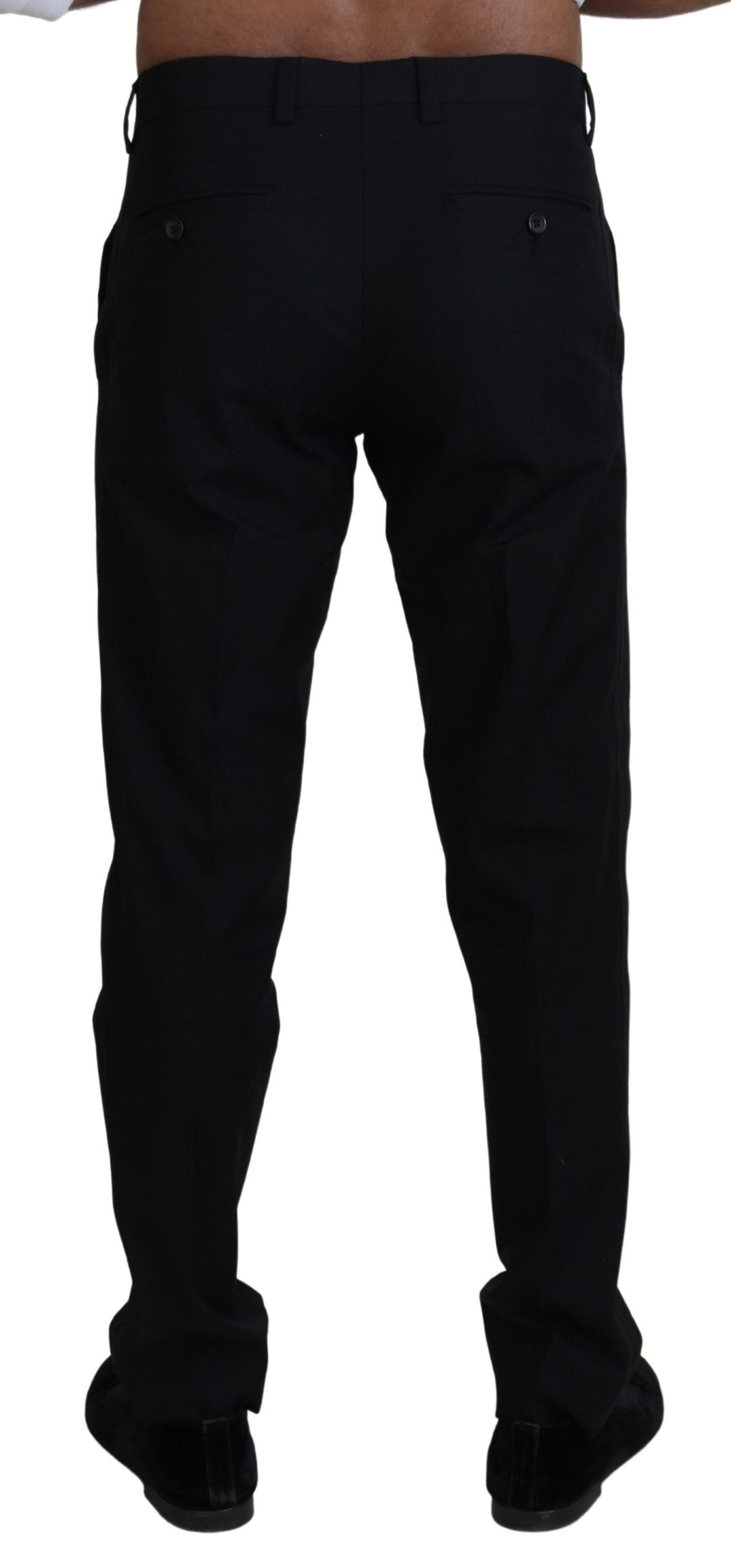 Black Chino Formal Cotton Pants
