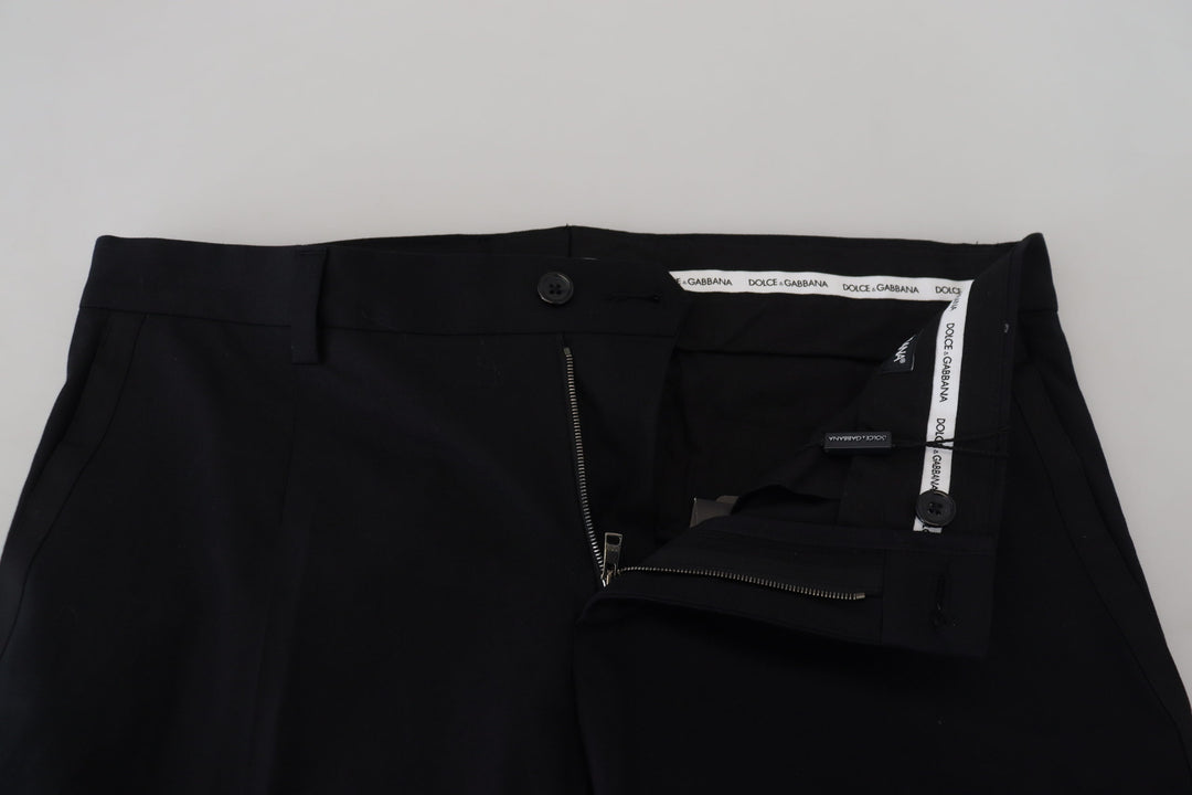 Black Chino Formal Cotton Pants