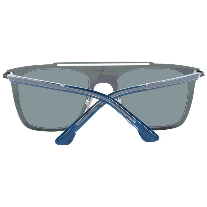 Blue Metal & Plastic Sunglasses