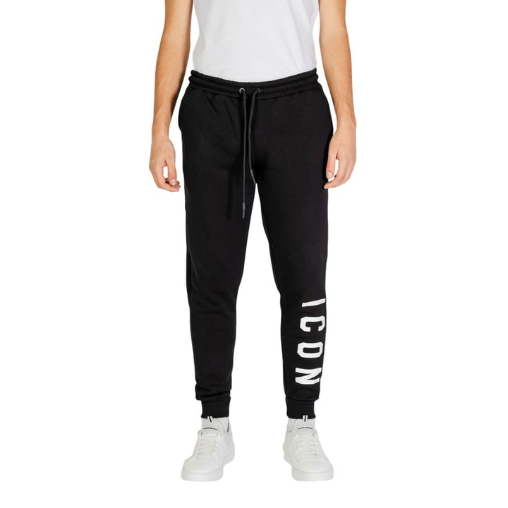 Black And White Cotton Joggers (Workout Pants)