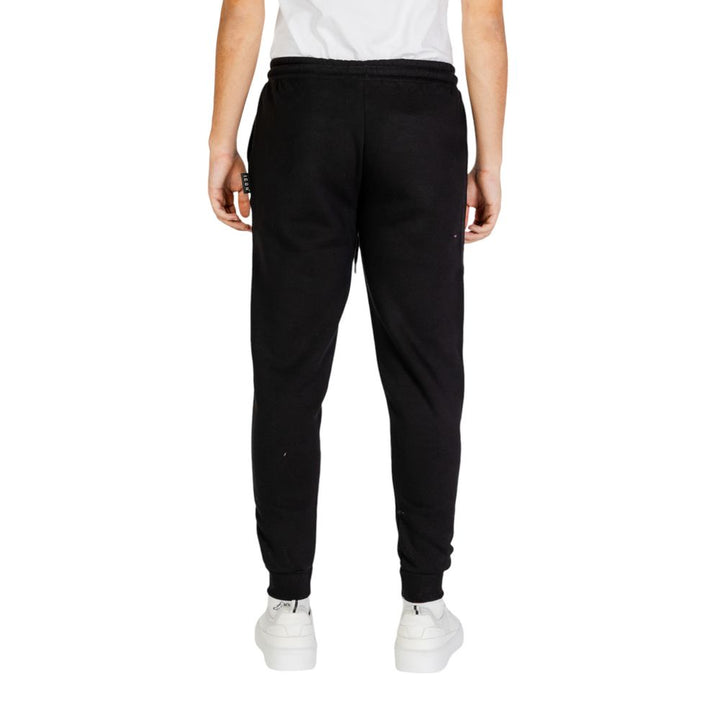 Black And White Cotton Joggers (Workout Pants)