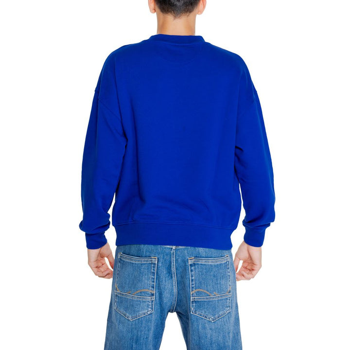 Blue Cotton Sweatshirt