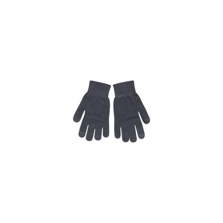 Gray Recycled Polyester Gloves