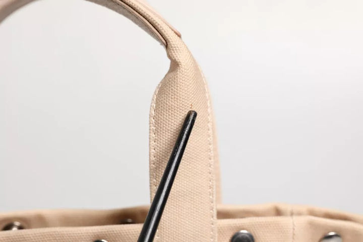 Multicolor Floral Canvas TANIA Top Handle Tote Bag