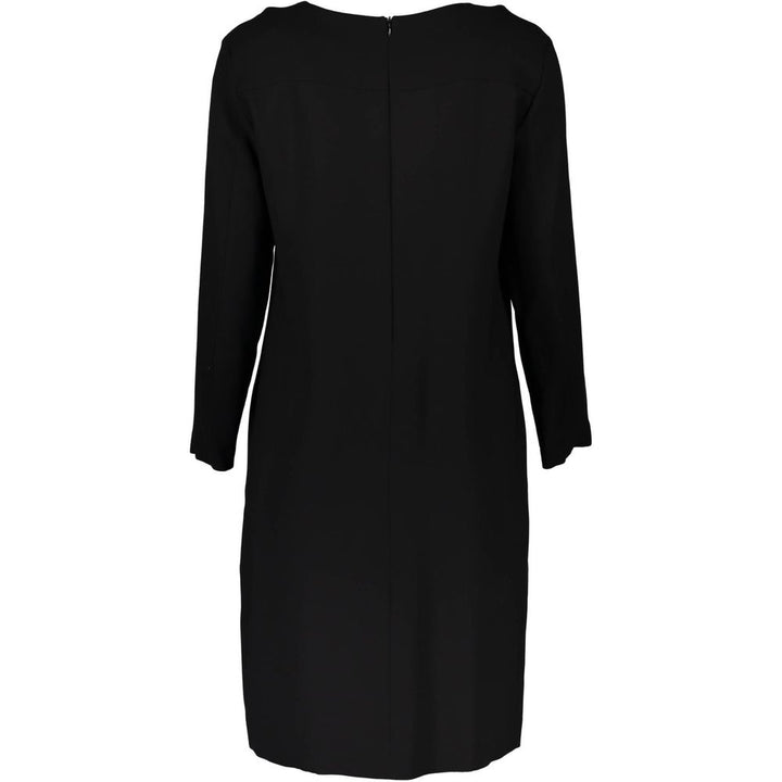 Black Viscosa Women's Dress