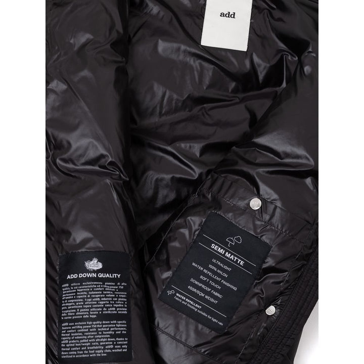 Black Polyamide Coat