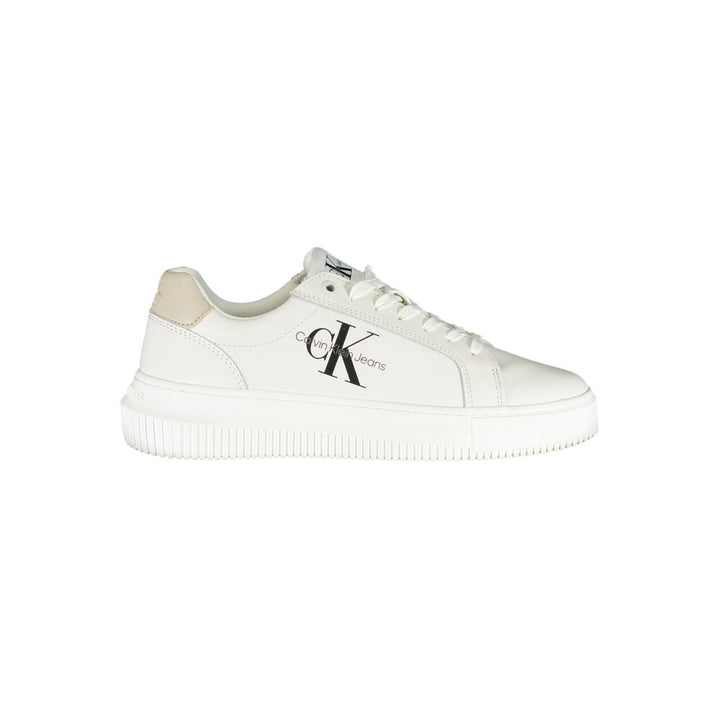 Bianco Leather Women Sneaker