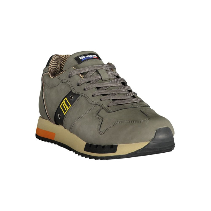Grigio Poliuretano Men Sneaker