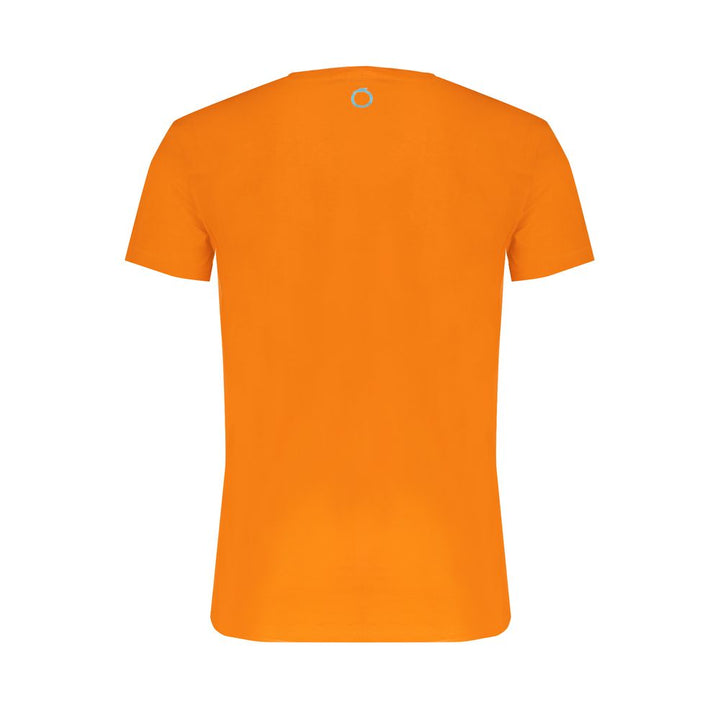 Arancione Cotton Men T-Shirt