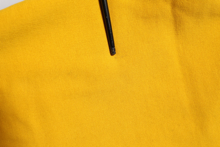 Yellow Cotton Logo Jogger Sweatpants Pants