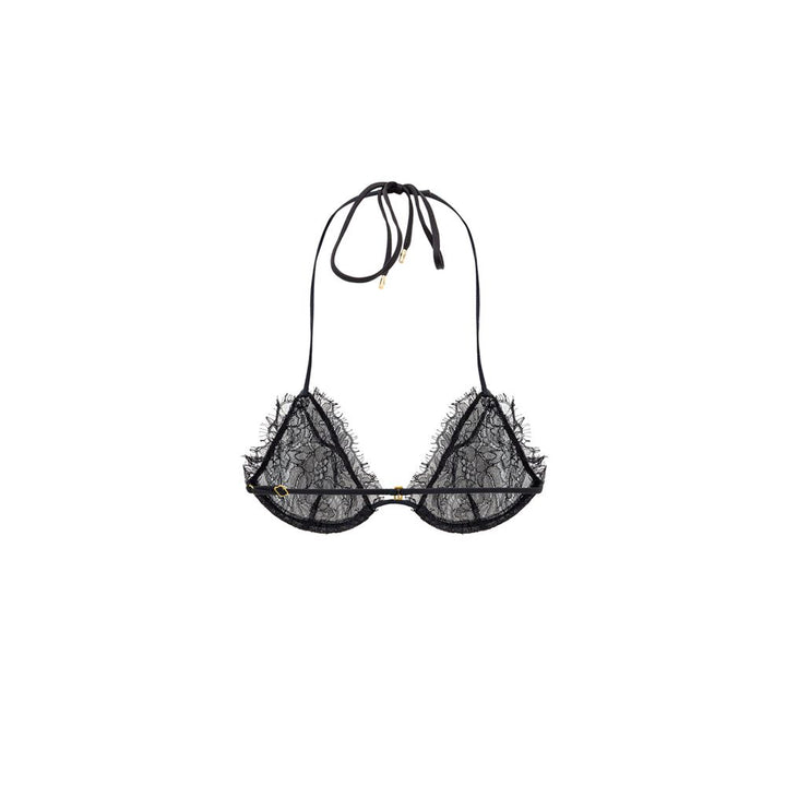 Black Polyamide Bra
