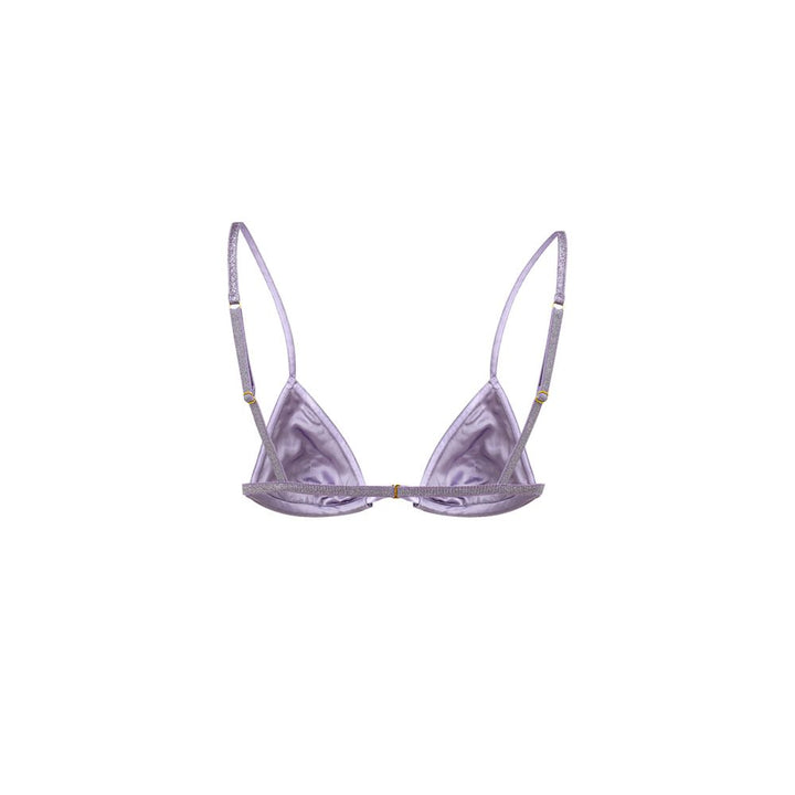 Purple Polyamide Bra