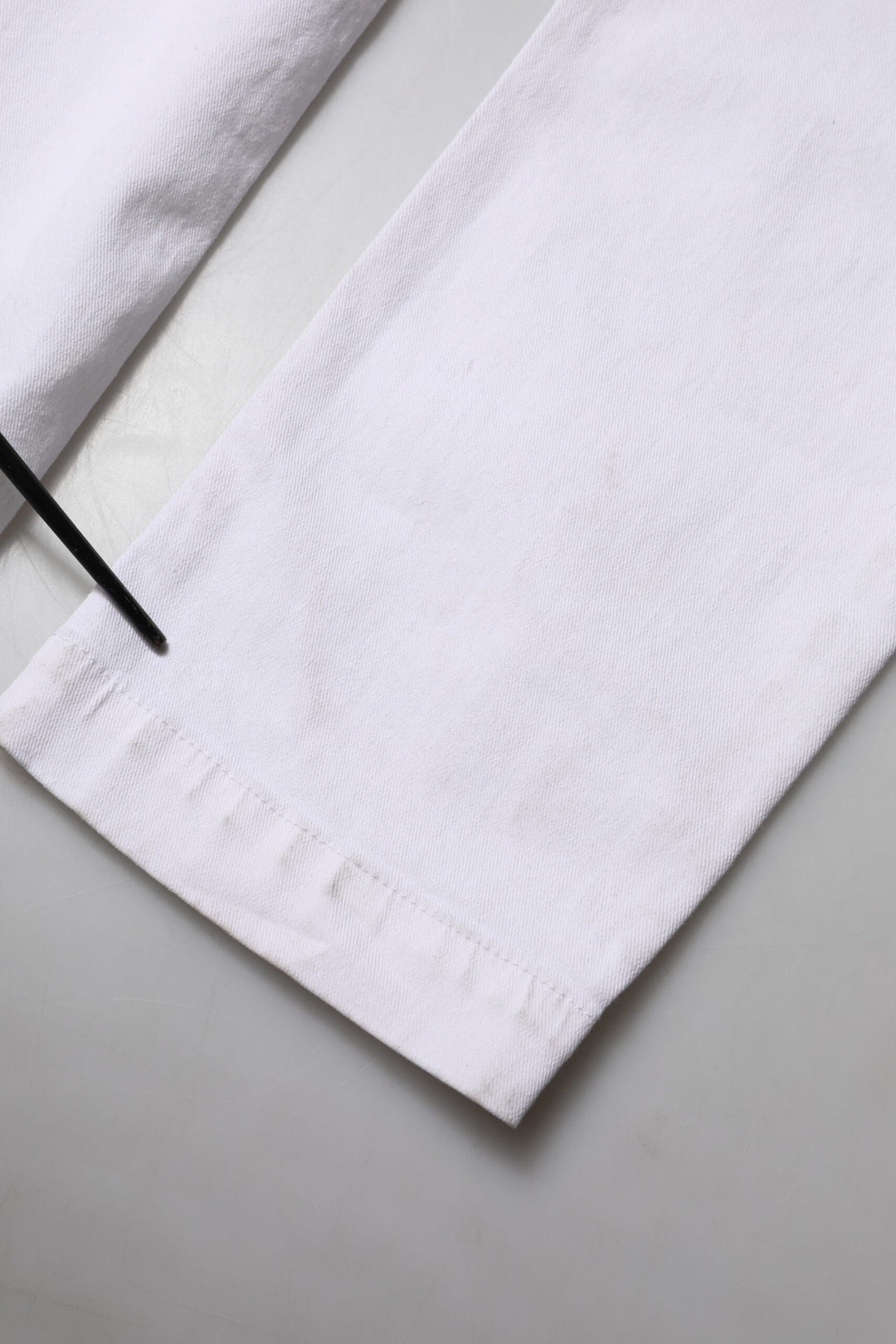 White Floral Embroidery GIRLY Denim Jeans